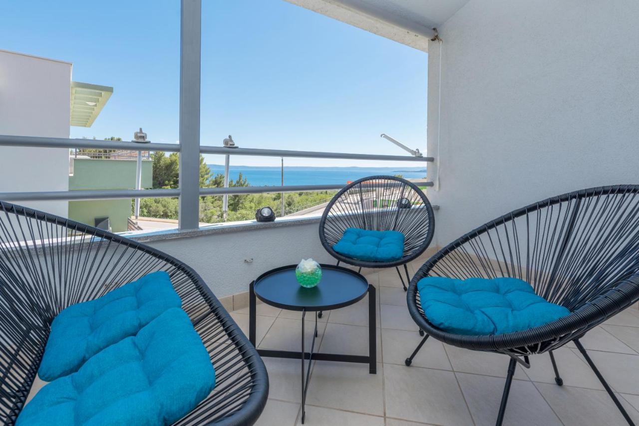 Deluxe 3 Bedroom Apartment With Sea View Baška Voda Exterior foto